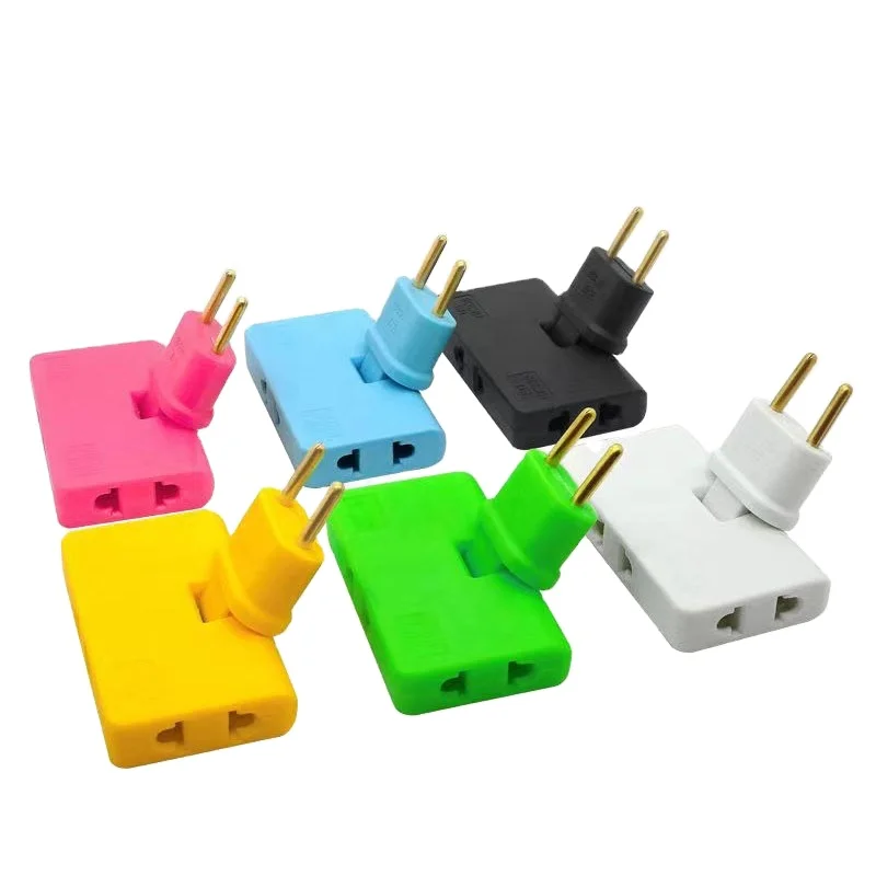 Eu Plugs Converter One In Three 180 Degree Extensi Plug Rotate Multi Plug Mini Shape Mobile Phone Charging Converter Socket