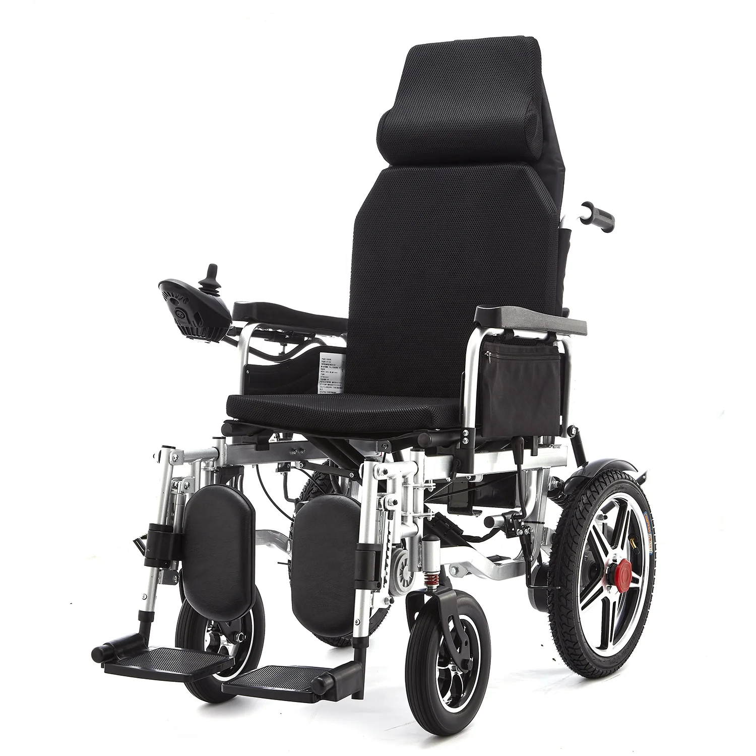 New foldable electric wheelchair aluminum portable  power wheel chair silla de ruedas deportiva with lithium battery