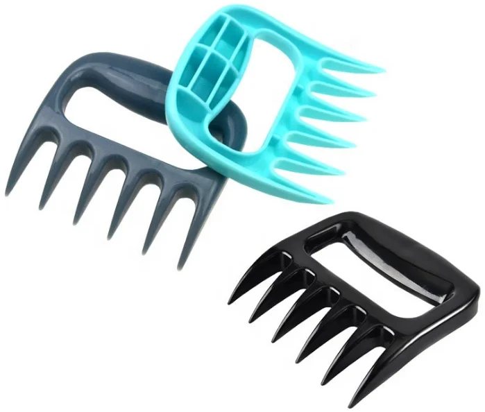 Food Grade Versatile Heat Resistant Barbecue Meat Shredding Forks BBQ Plastic Meat Claws