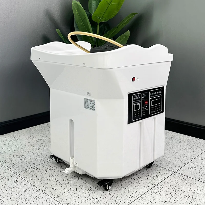 Portable Salon head spa equipment mobile hair washing Portable massage shampoo bed basin