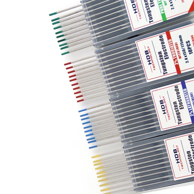 HDB Competitive price 10 Pack of 1.5% Lanthanated - Gold Tungsten electrode TIG welding alloy bar