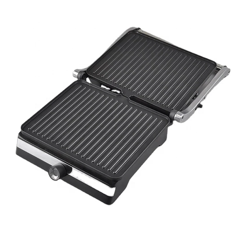 2000 Вт 180 градусов открытый Электрический Здоровый гриль контактный panini maker