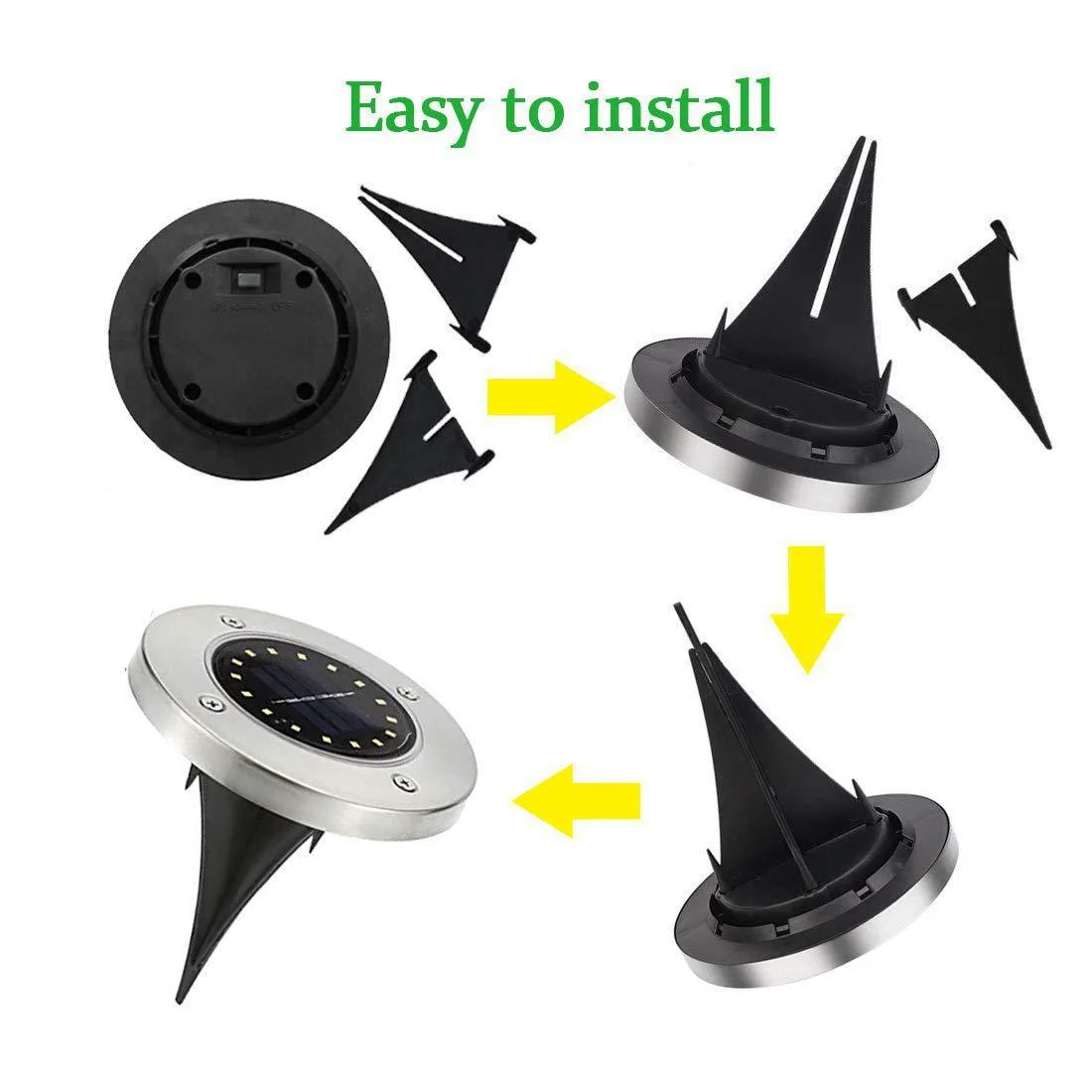 LED In-ground Light Buried Light Waterproof Outdoor Recessed Spot Ground Underground Floor Lamp