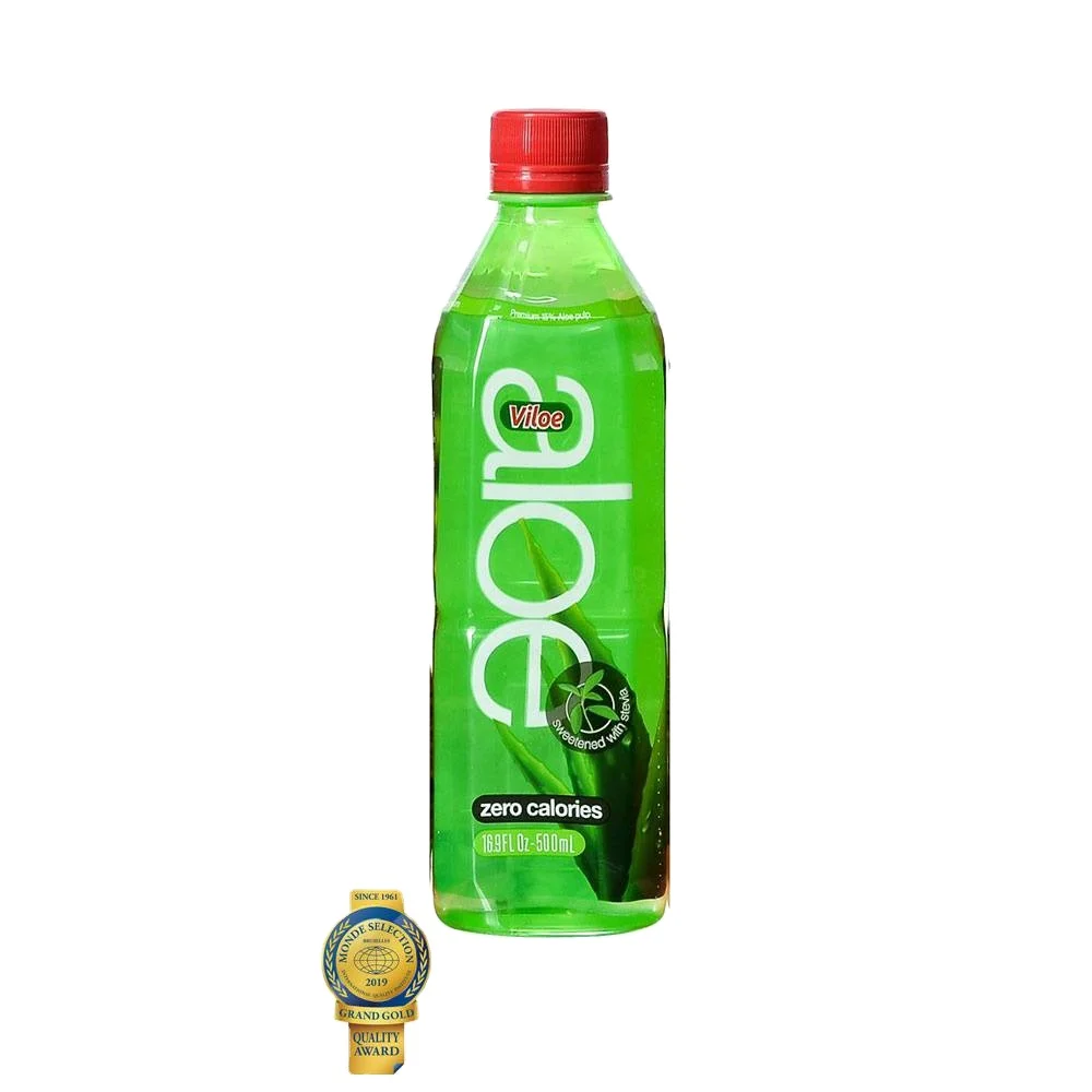 Viloe 100% Aloe Vera Mango Flavored Aloe Vera Juice for Summer Heat Low Sugar and Low Fat
