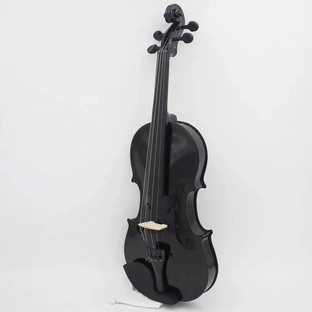 2 Years Warranty Ebony Case Handmade Flamed Maple Violin