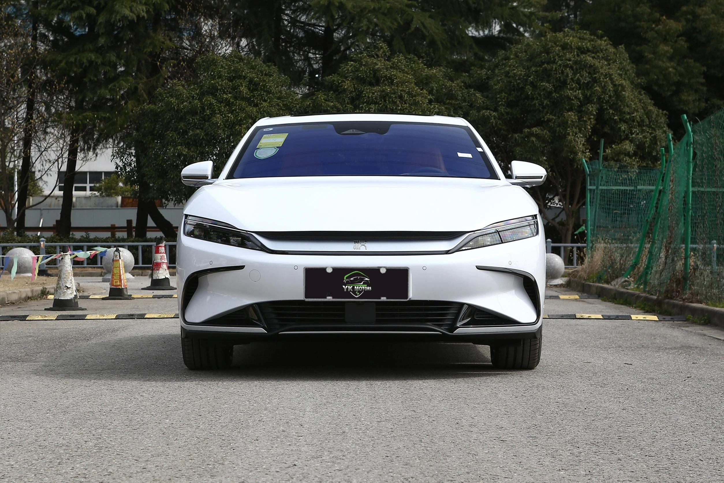 YK MOTORS китайский Электромобиль версия BYD Han EV высокая производительность для взрослых прямо на Costa Rica