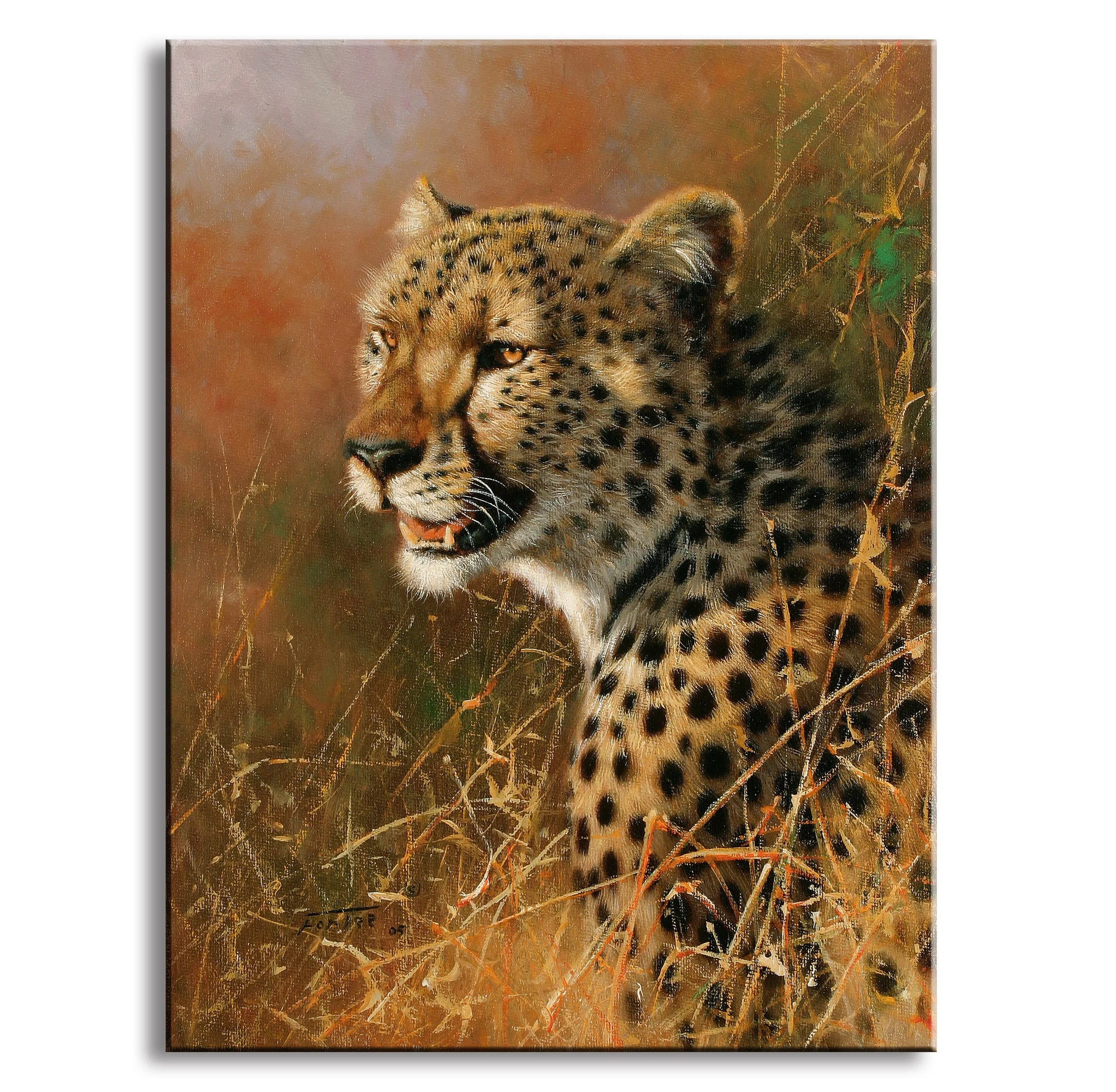 Wall art hand-painted oil painting modern animal decoration paintings can be customized other paintings