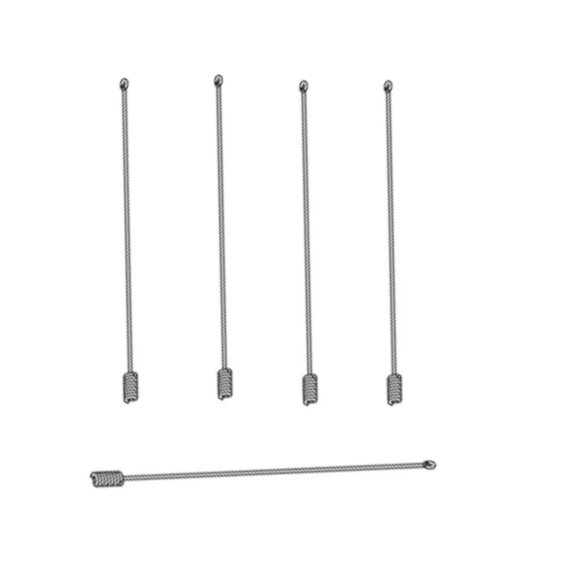 TRASPED SPARE PARTS 602039 MILITARY TRUCK HG-P602 5PCS/SET ANTENNA RC Parts Accs