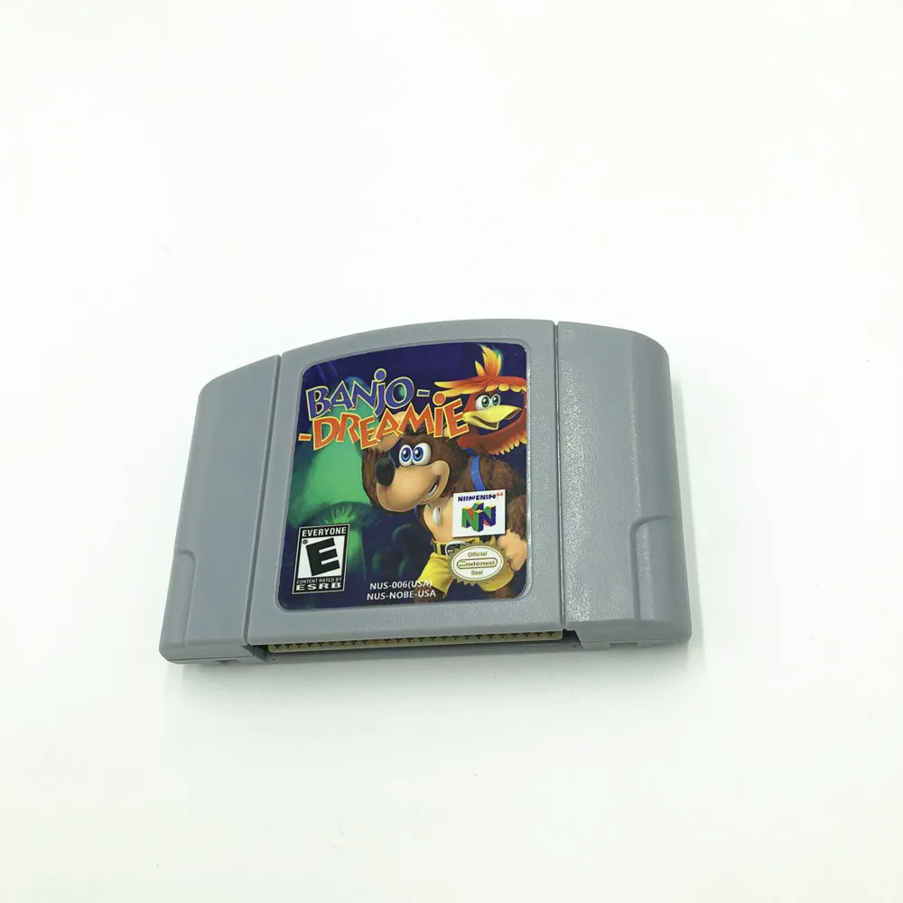 Популярные игры n64, банджо мечма