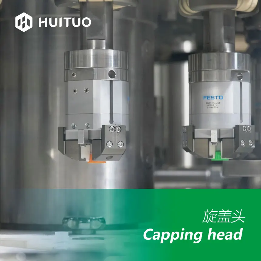 Automatic twist off, snap on or plastic screw capping machine capper