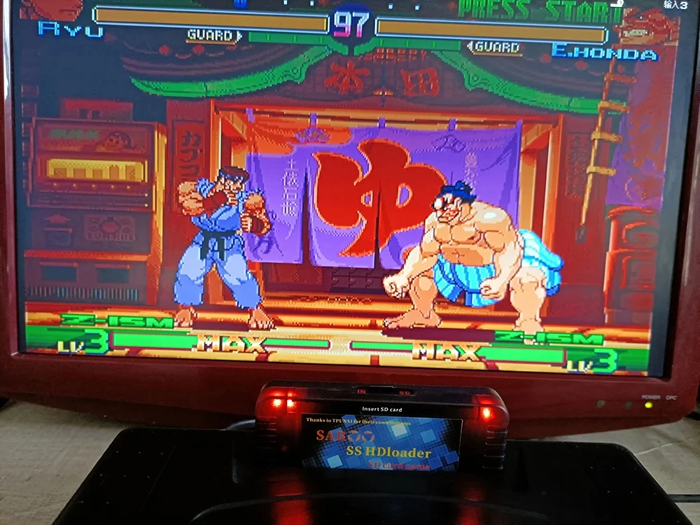 New SAROO SS HD loader Game Reader Cartridge Fast Reading Card Support SD TF Memory Cards Play Games Without CD for  Saturn