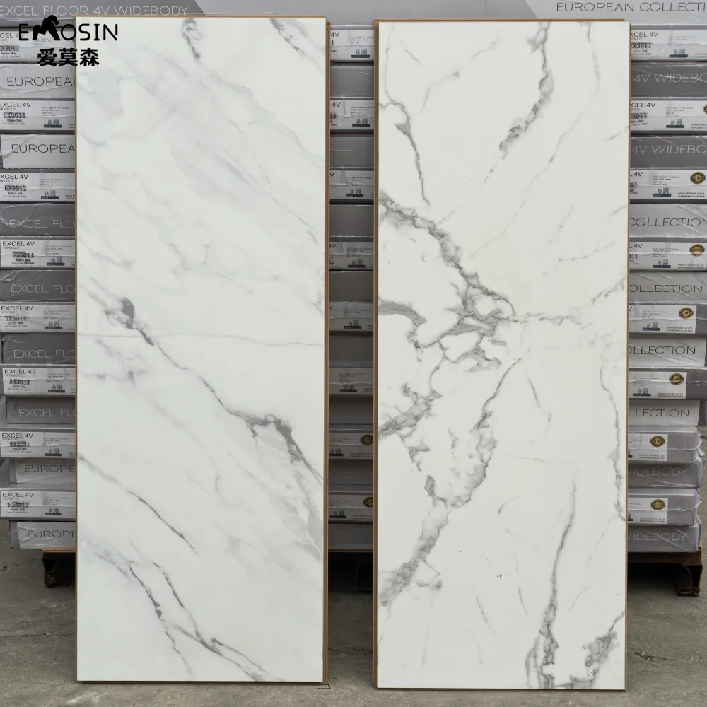 HDF Laminate Flooring Pisos Laminados PVC Marmol