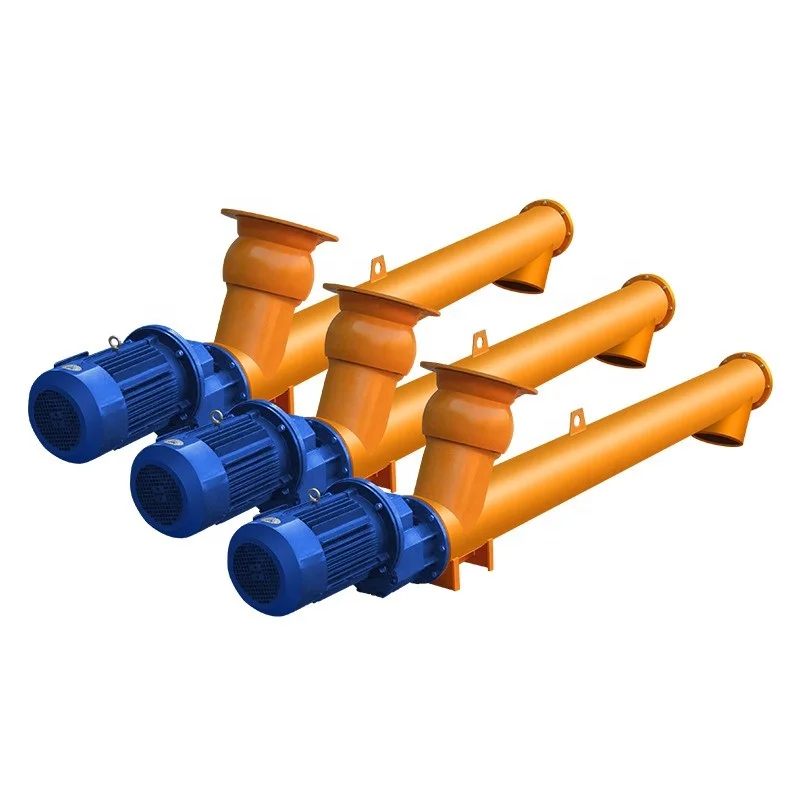 Hot Auger Flight Carbon Steel Spiral Conveyor Screw Conveyor for Cement
