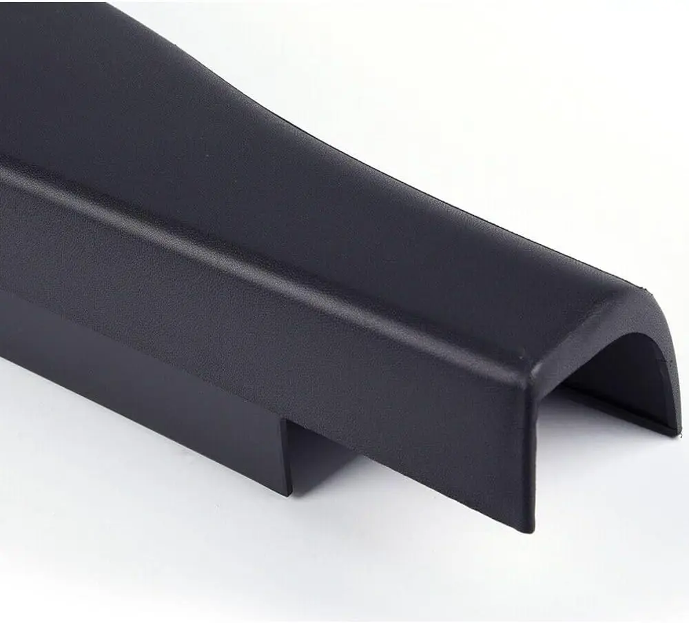 Super Duty Right Left Side Flex Step Tailgate Molding Trim Cap Black For2010-2016 Ford F-250 F-350 F-450 F-550