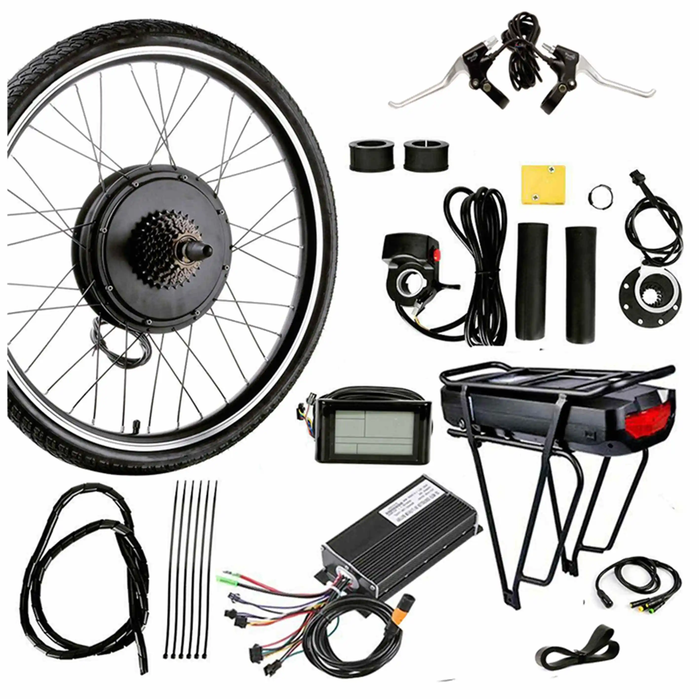 48V литиевая батарея фара для электровелосипеда в Conversion Kit 1000W/1500 ваттовый мотовелосипед; Набор другие + Электрический Велосипедный спорт запасных