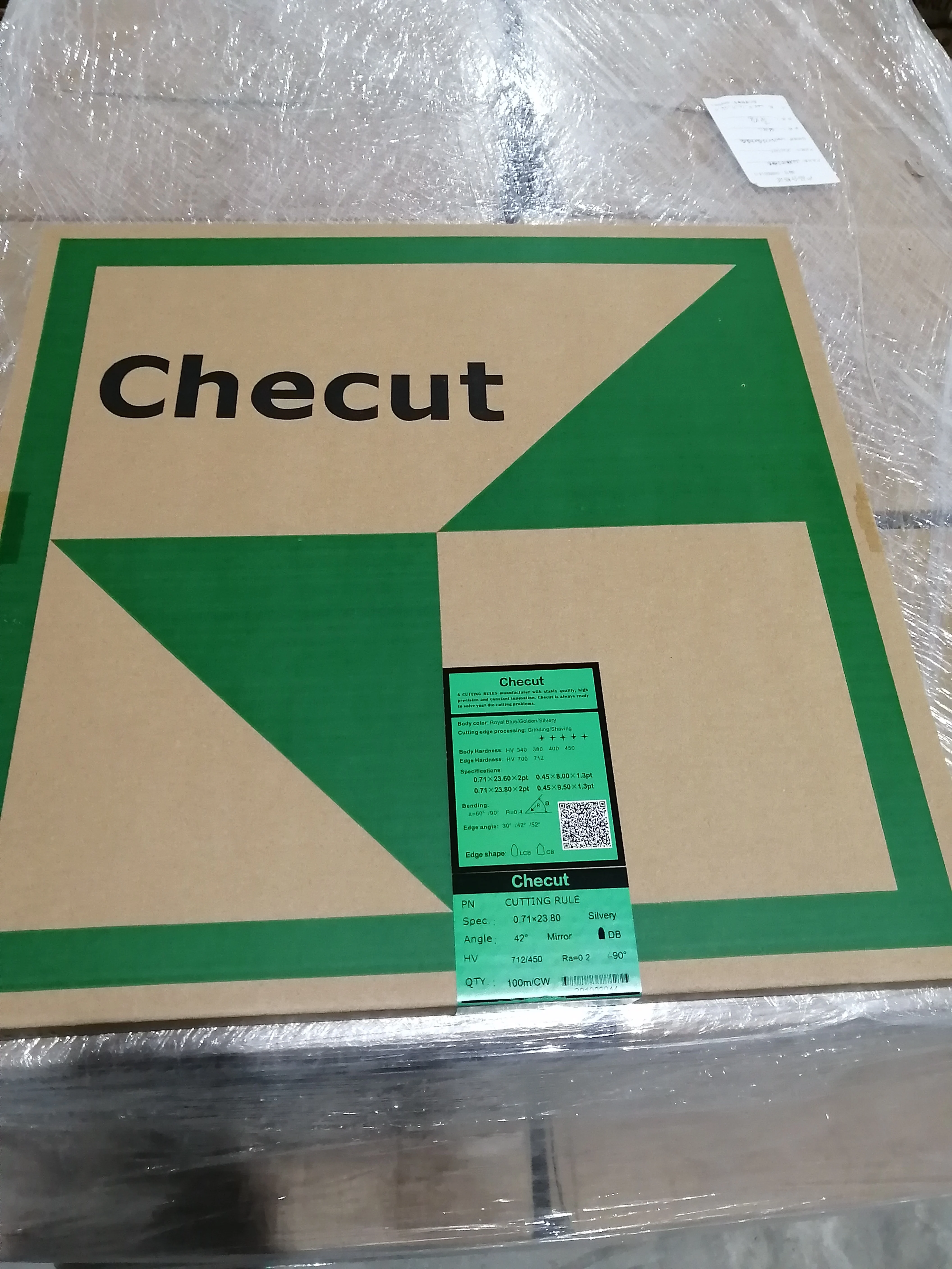 die blades for laser die making machine and the bending machine, cutting rule 2PT 23.80 937'