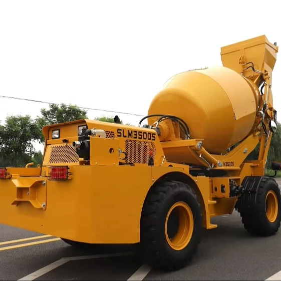 self-loading concrete mixer 3.5m3 SLM3500S within Concrete Mixer Truck and Concrete Machinery