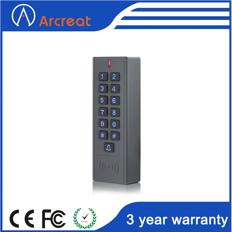 Promotion 125khz Standalone RFID reader keypad door entry standalone door access control system