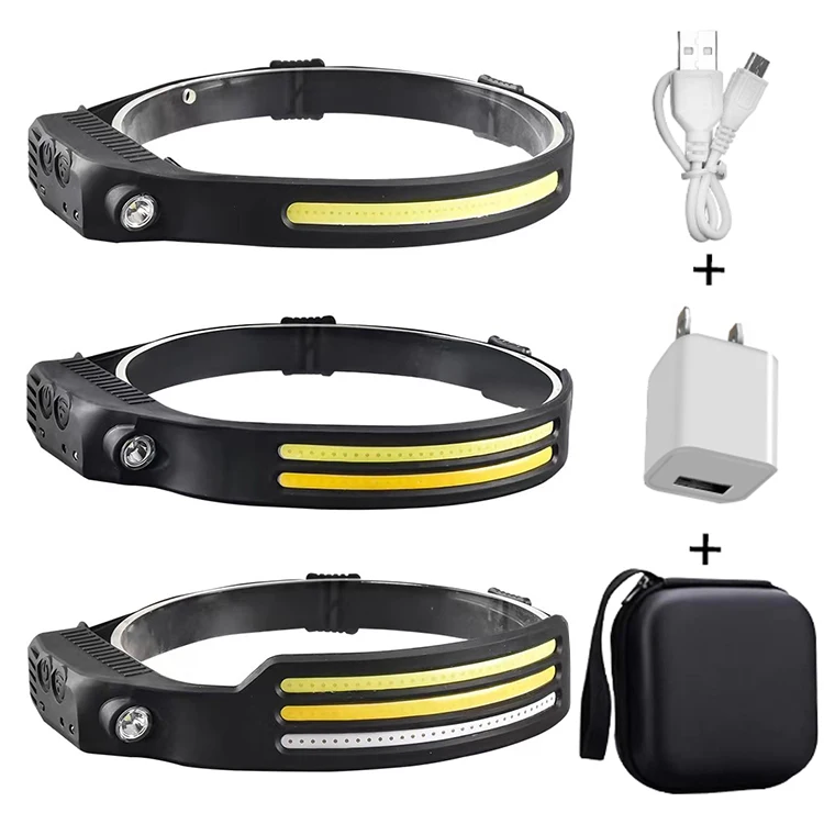 18650 battery model headlight wearing cycling outdoor head torch led headlamp