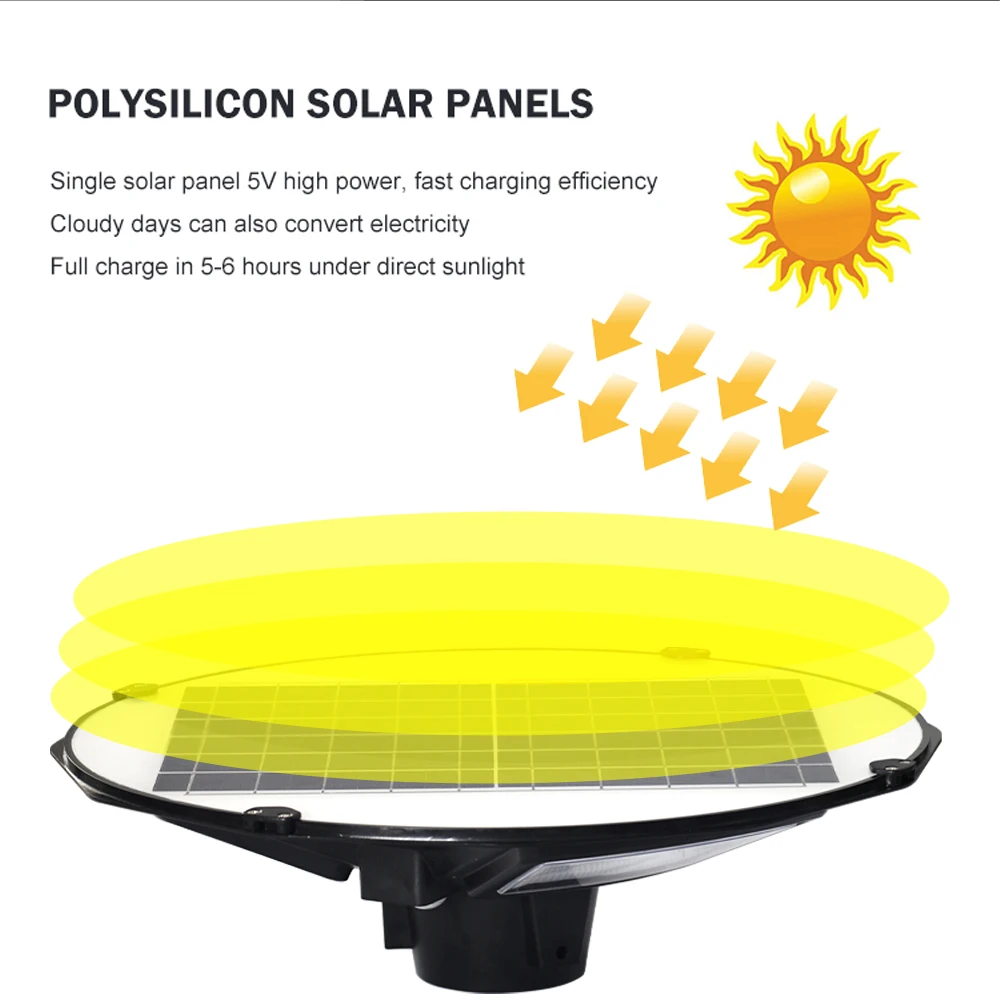 LAP 22W Solar Decorative Outdoor Garden Villa Waterproof Ufo Led Solar Garden Lights