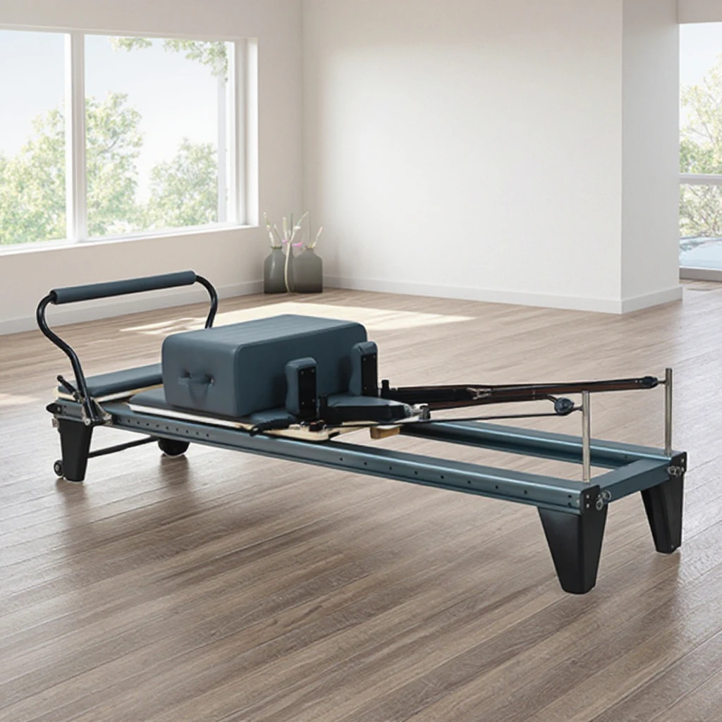 High Quality with Low Price Pilates Reformer Machine Aluminum Pilates Reformer Bed