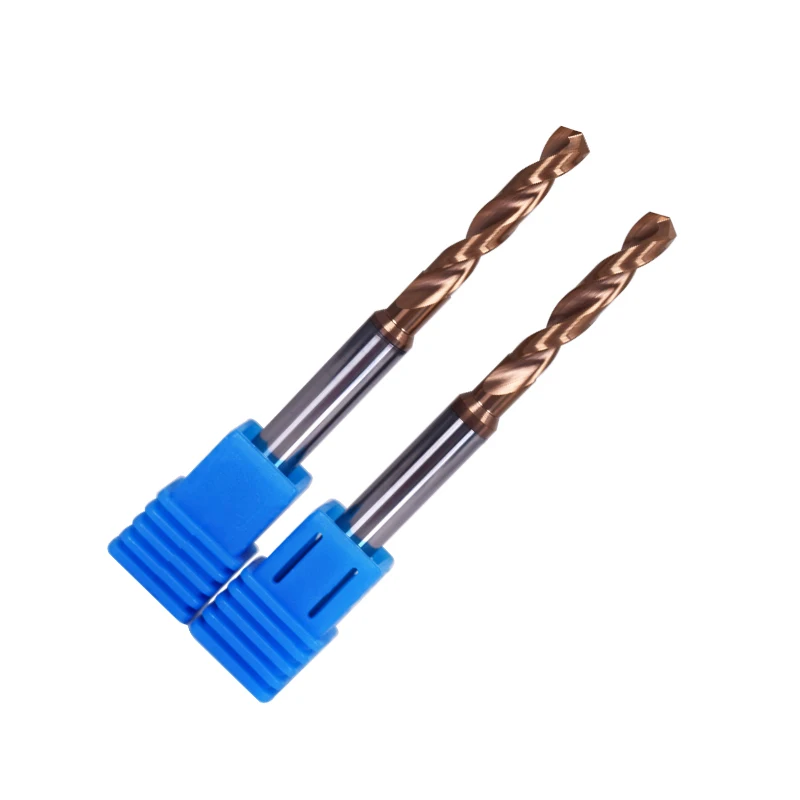 
55HRC TiAlSiN coated Solid Carbide Twist Drill Bits Manufacturer 