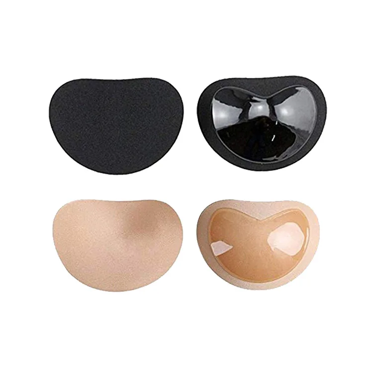 Bra Inserts Self-Adhesive Bra Pads Removable Silicone Breast Lift Sticky Cups for Bikini