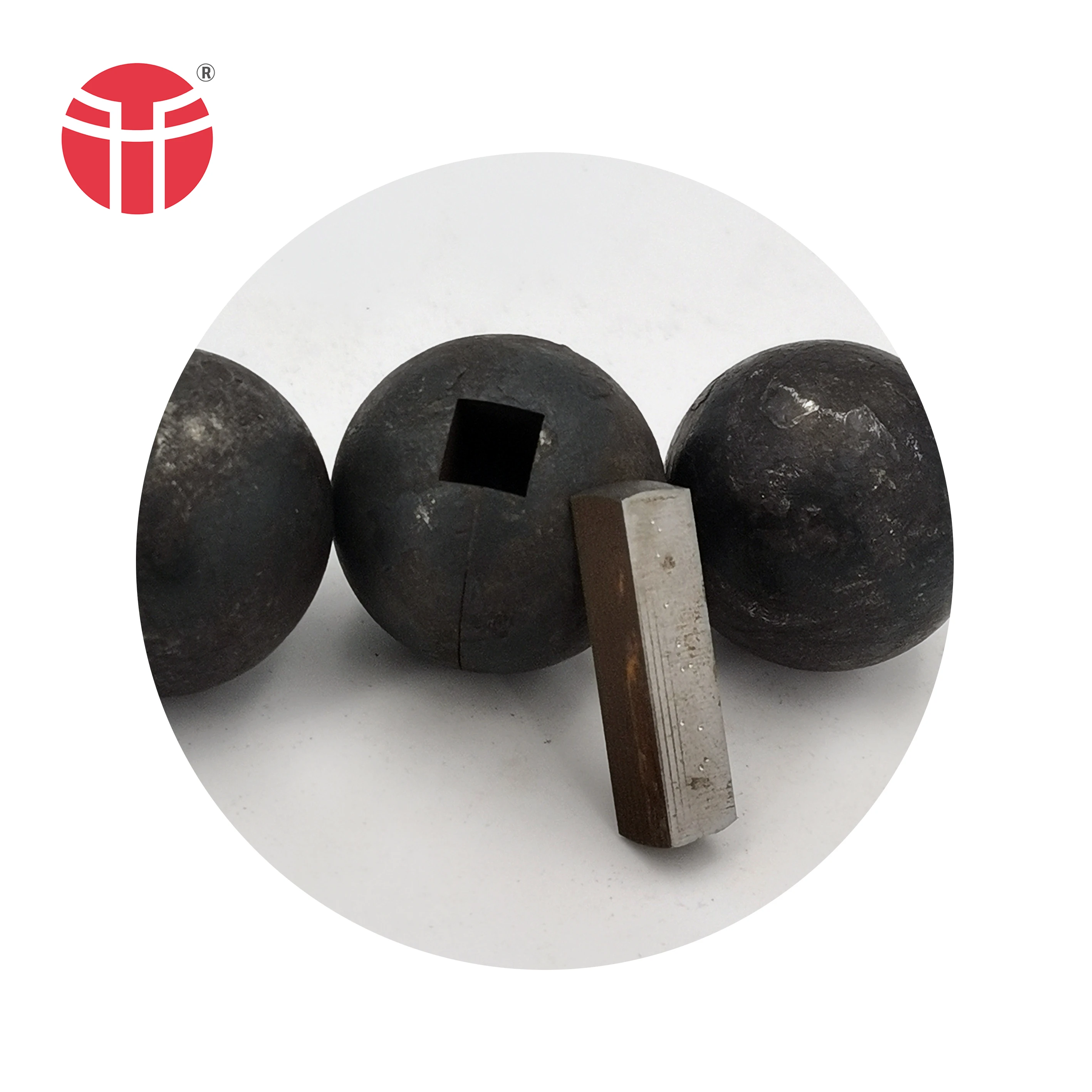 promotion direct wear-resistant hot rolled forging forged grinding media iron steel ball factory for sale grind mine ball mill