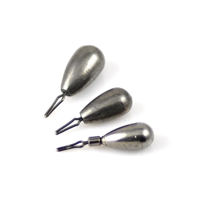 Fishing Tungsten Sinker Weight Dropshot Weight Tear Drop Style Sinkers