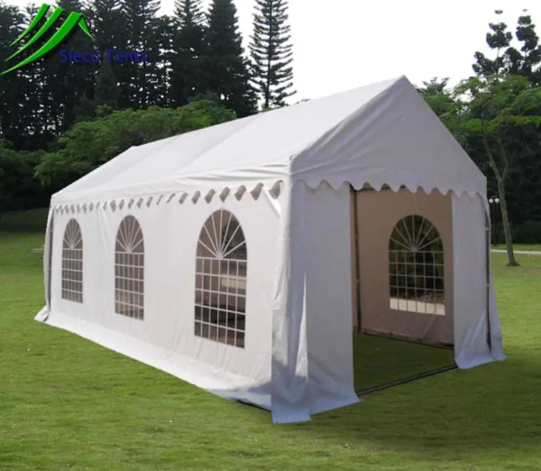 2021 Logo Branded Aluminium Outdoor Wedding Party With PVC Waterproof Window Marquee Tent