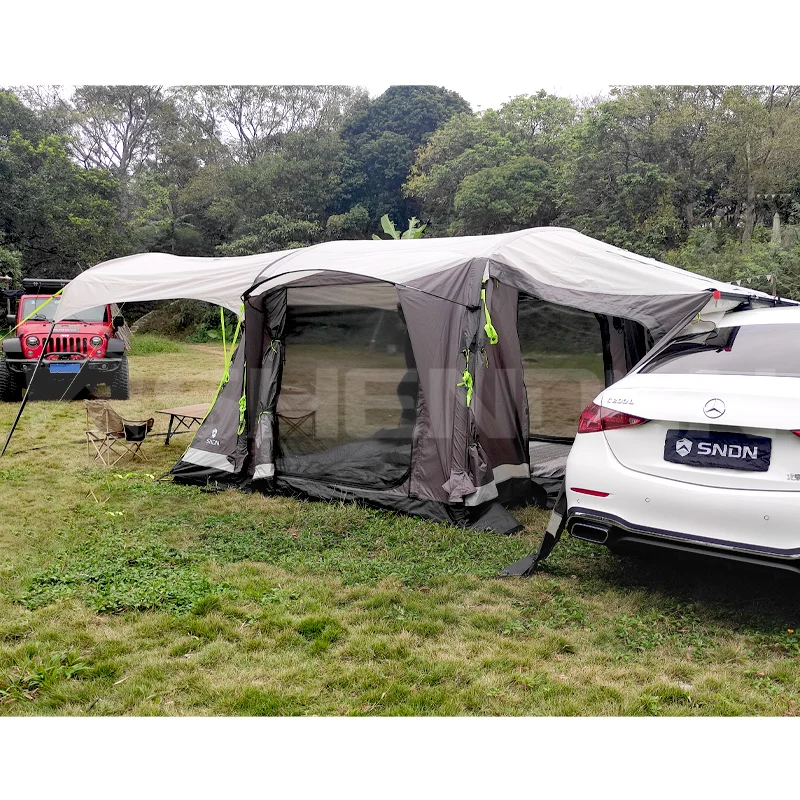 Outdoor Camping Tent Rv Inflatable Waterproof Field Camping Awning Room Caravan Air Tent Awnings Roof Top Inflatable Tent
