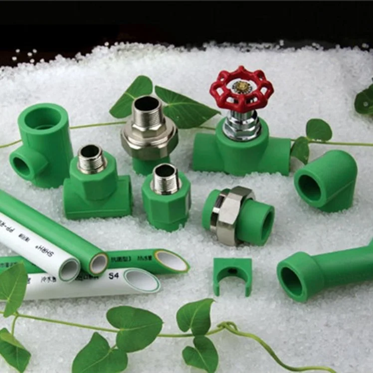 Wholesale Custom Plumbing Materials Plastic Water Polyethylene Aluminum ppr union PPR Pipe Fittings