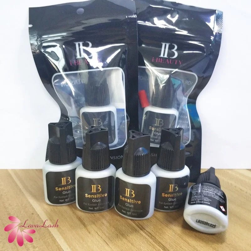 Korea Original IB(ibeauty) Sensitive Glue New packaging Sensitive Eyelashes Glue Wholesale Eyelash Adhesive Lash Glue