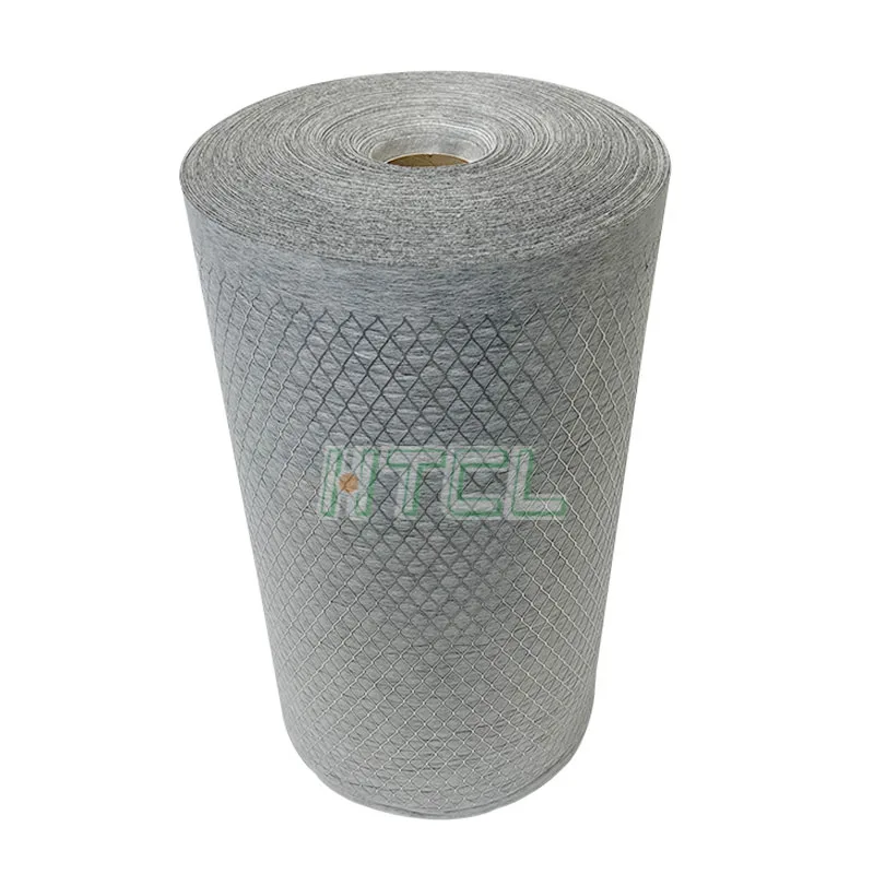 High Quality Air Filter Material Carbon Cloth Laminated Metal Mesh Media Roll Pre Filter For Air Conditioning System