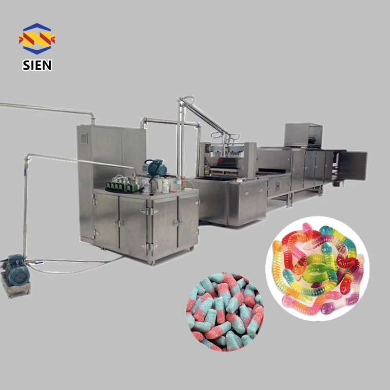 Shanghai Manufacturer Gummy Machine Multi-function Jelly Candy Gummy Bear Making Machine