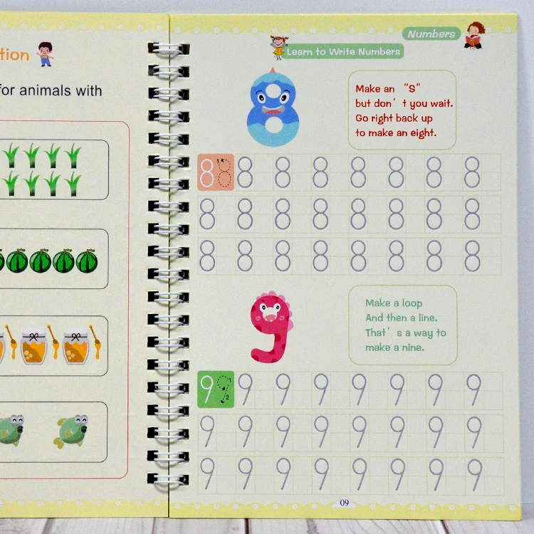 Hard Cover Pressing & Book-Groove Creasing Magic Calligraphy Books Urdu For Kids