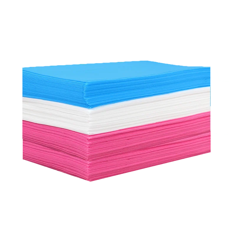 disposable waterproof bed sheet  massage bed sheet disposable bed sheet for beauty salon blue 80*180 60 pieces/bag
