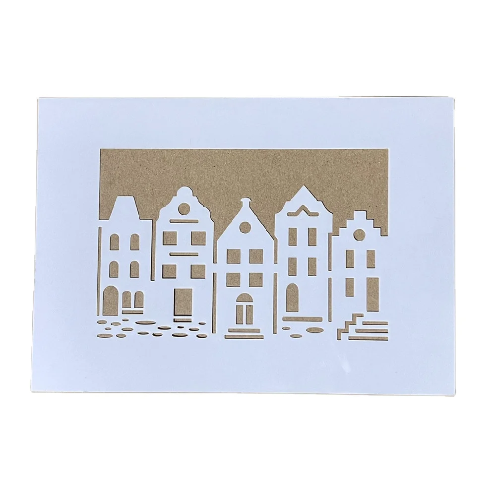 Трафарет для рисования для детей и взрослых, для школы, искусство, поделки, одежда, холст, деревянная Ткань