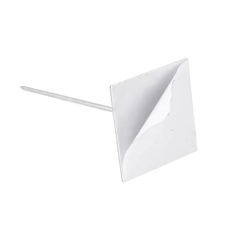 12 Gauge Galvanized Steel Insulation Self Adhesive Pins