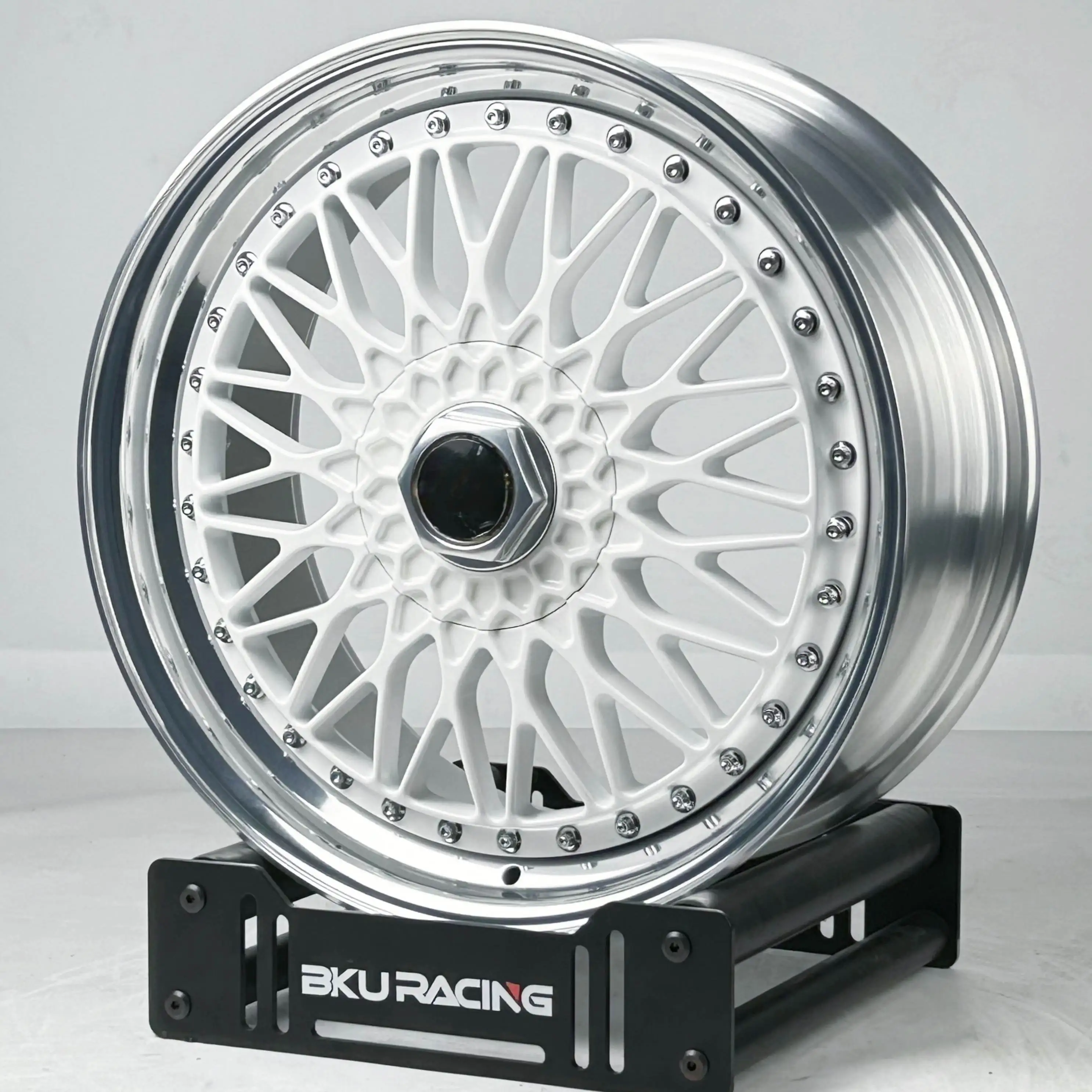 BK 5x130 For Porsche Cayenne 911 944 Macan 970 997 2 Piece Forged Wheels 18 19 20 21 inch Rims Chrome Alloy Passenger Car Wheels