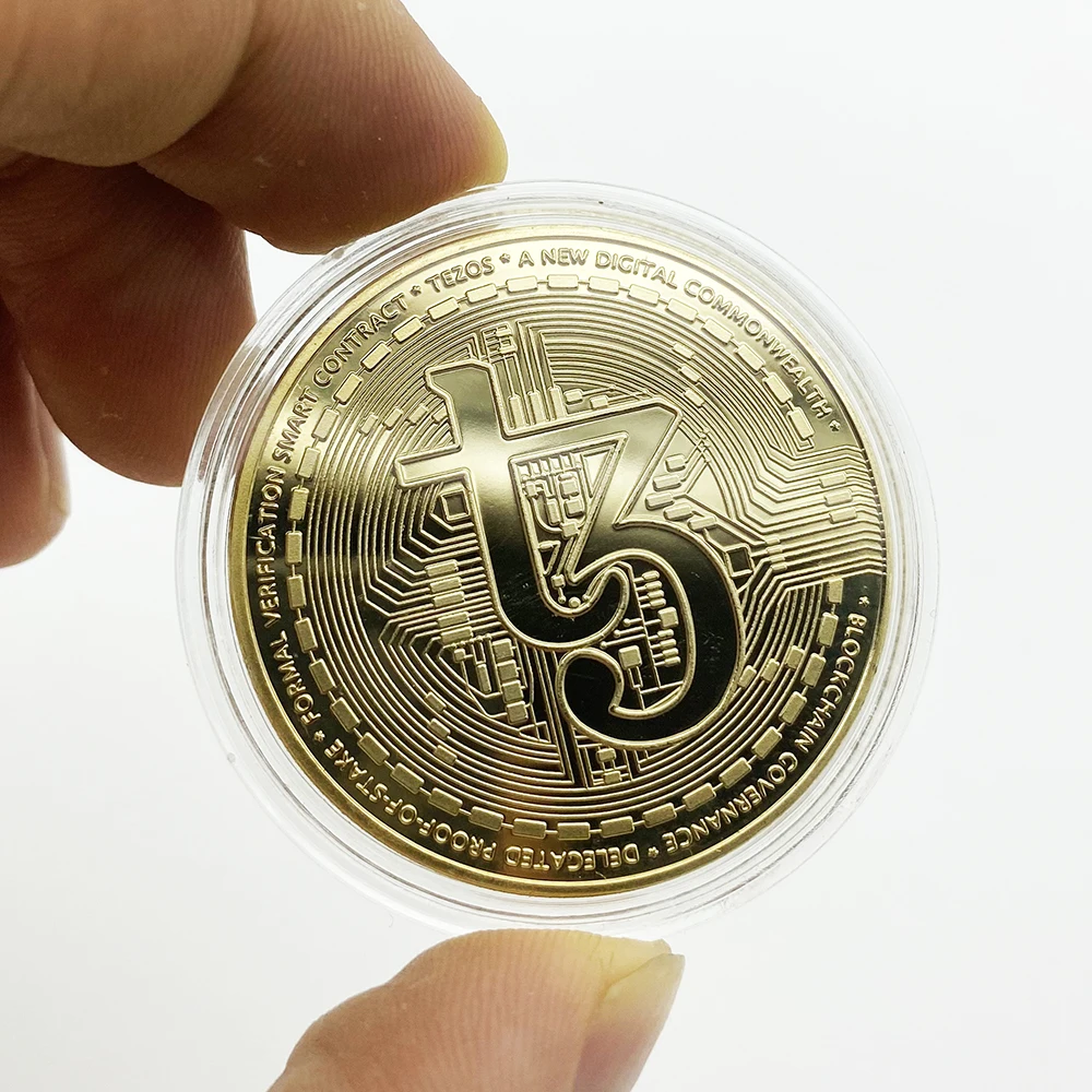  Оптовая продажа криптовалюты BTC золотые серебряные биткоины металлические