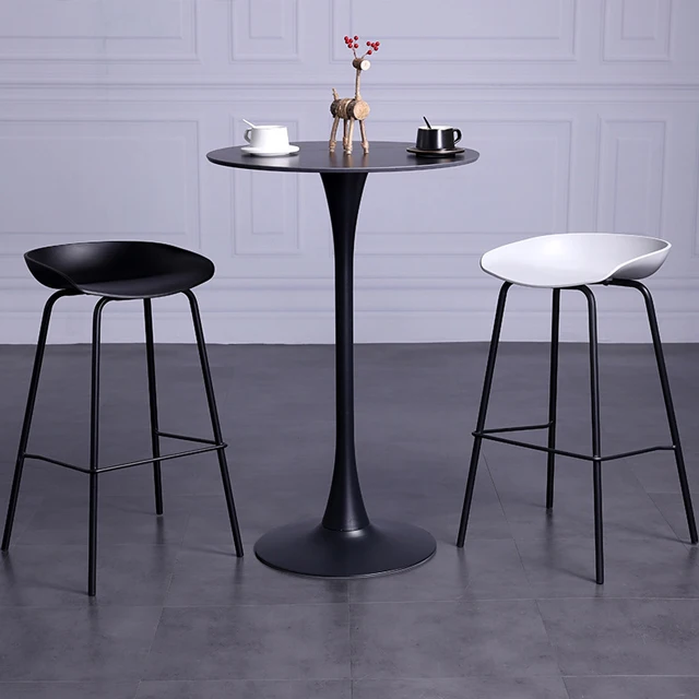 Bar guitar solo bar stool coffee shop cashier counter wrought iron high chair