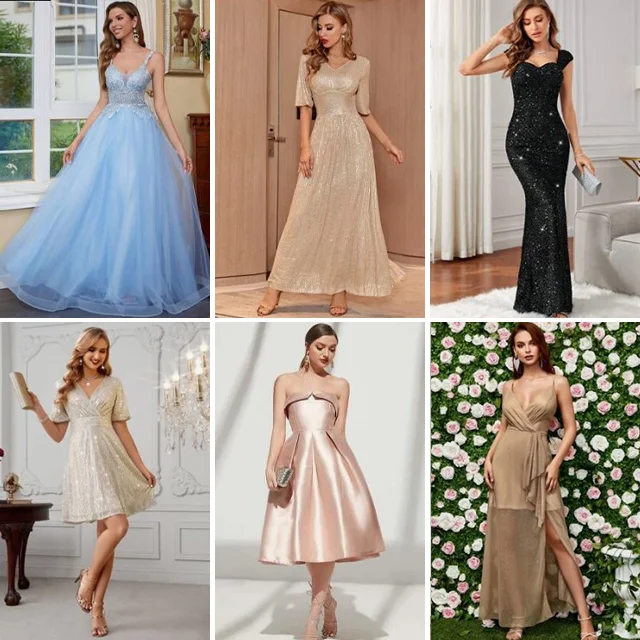 Used Clothing Factory Direct Price Women Summer Dresses Wholesale Summer New French Strap Dress Brand Clothes Multiple Styles