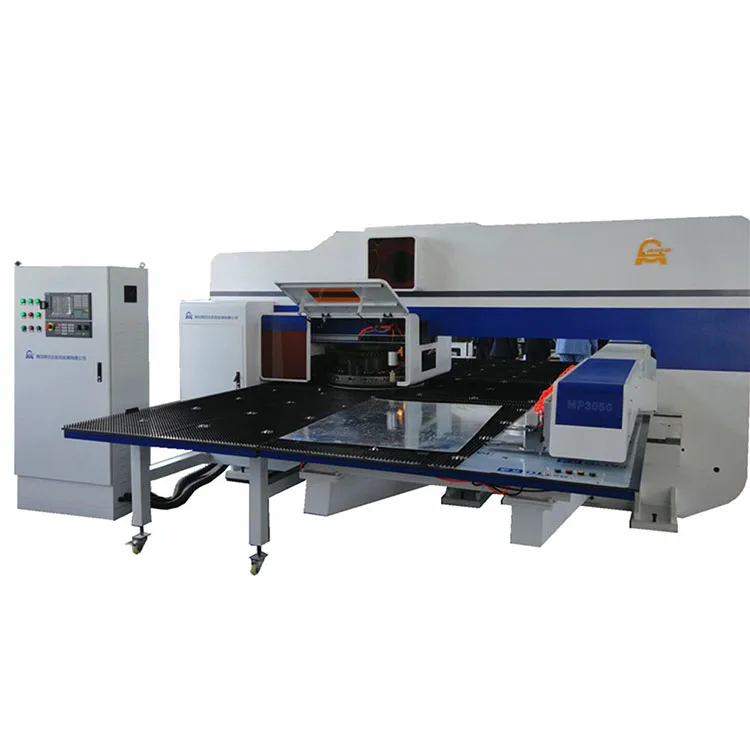 Airconditioning Panels Pressing CNC Turret Sheet Metal Punching Machine