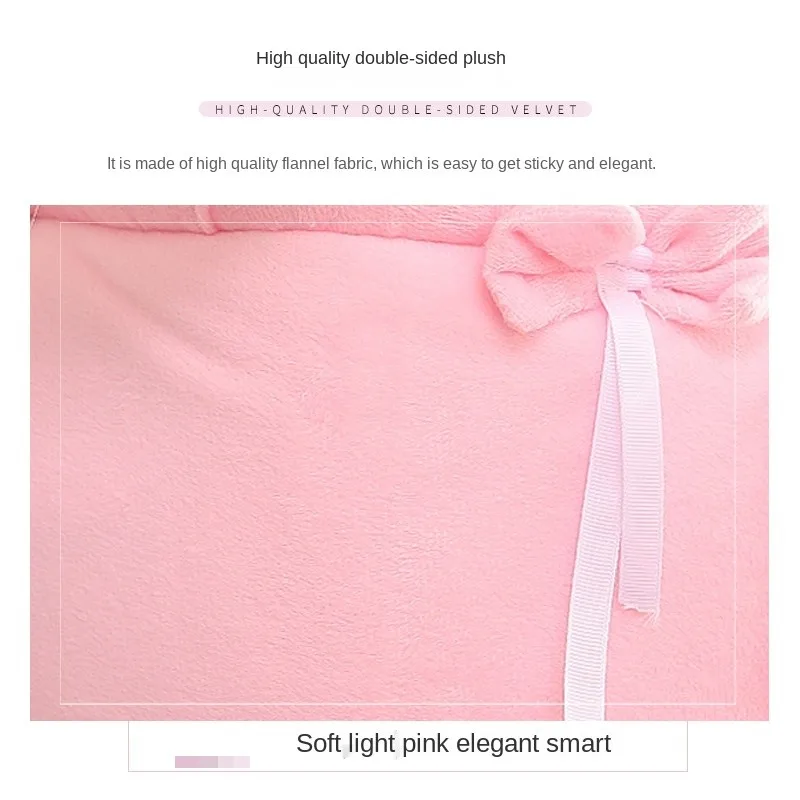 Lovely Pet Carrying Dog Cat Carrier Backpack Warn Plush Travel Bag Chest Pack Breathable Cat Animal Transport Backpack