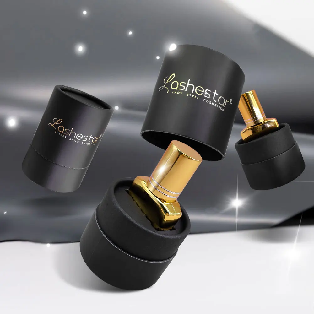 Black color Glue Adhesive paper Holder Grafted Eyelash Storage Container Lash Glue For Lash Adhesive Eyelash Glue Container