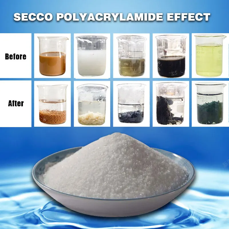 Drill Mud Adhesive Polyacrylamide Anoinic Pam Chemicals for Oil Field Petroleum Additives Anionic Polyacrylamide