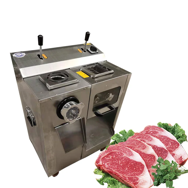 Professional Commercial Metal Stainless Steel Mincer Electric Cutting Vegetable Machine Meat Grinder Machine