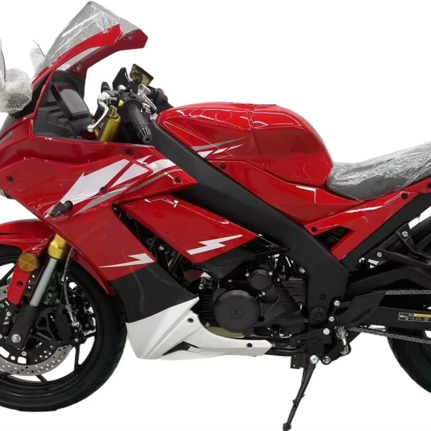 Factory Wholesale racing motorcycle 6 gears 400cc motors 140km/h 18.0(L) Fuel tank