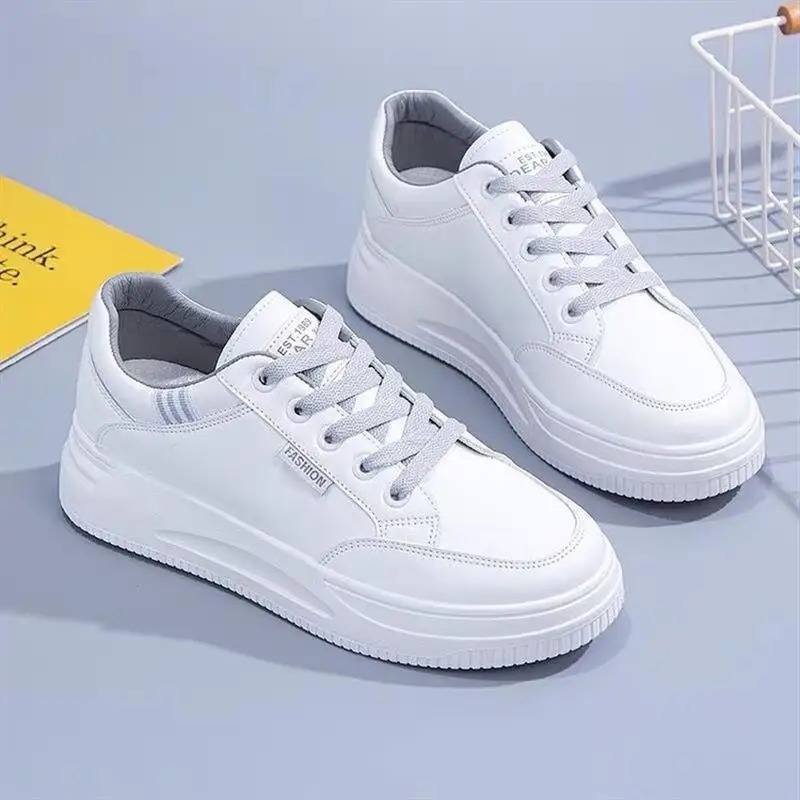 China factory wholesale 2024 summer rubber soft soled solid color fashion Korean sports women casual board shoes wo